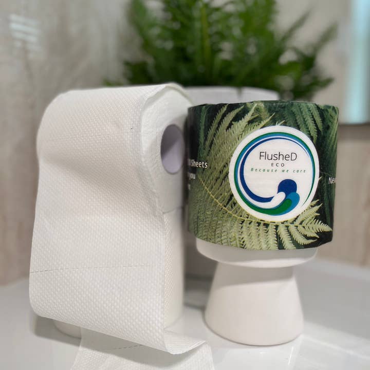 Flushed ECO - Wholesale Toilet paper - Bamboo Toilet Paper Trial Bag1