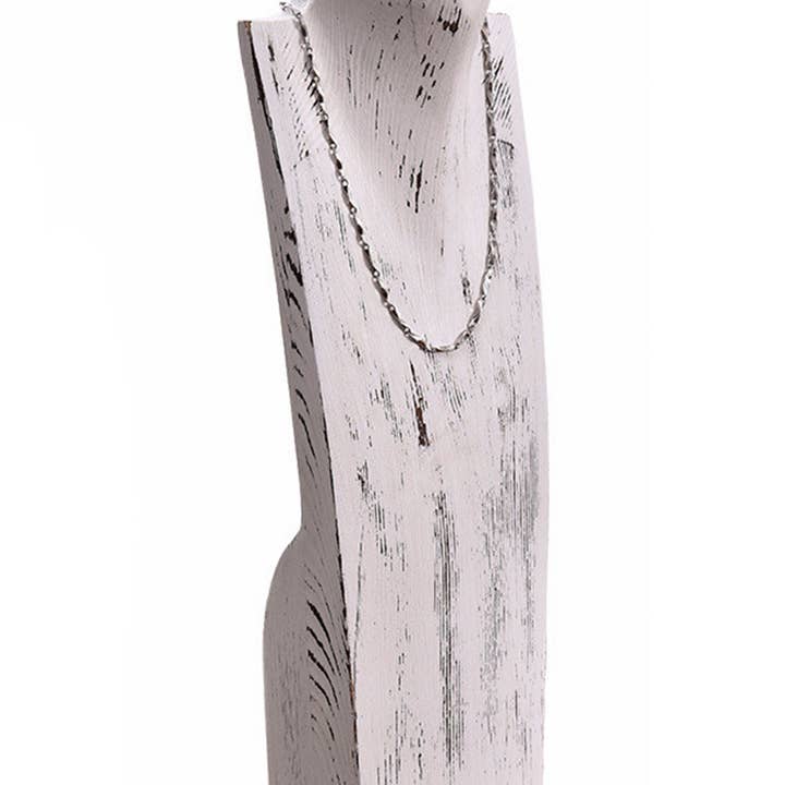 Ole - Venta al por mayor Soportes y estantes de exposición de joyas - Soporte de Exhibición de Collares de Madera de Gran Tamaño W16740