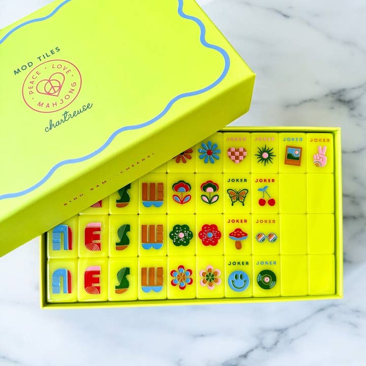 Mod Tiles - Chartreuse for wholesale on Faire