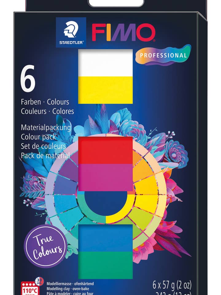 SET FIMO PRO 6X57G COLORI BASE per la vendita all'ingrosso da parte di Graine Créative
