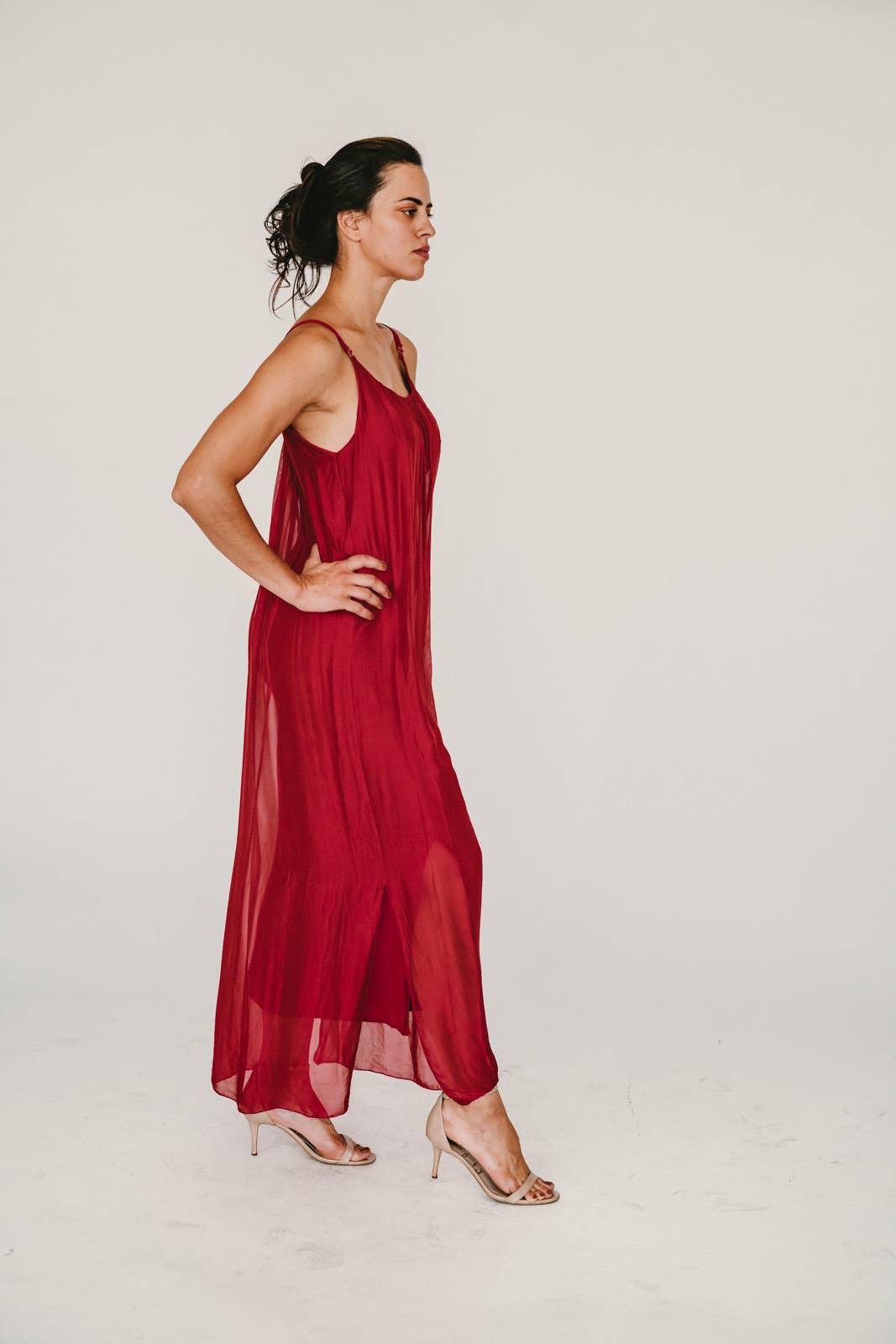 Dance in Paris - Wholesale Dress - Women's - Solid Maxi Dress6