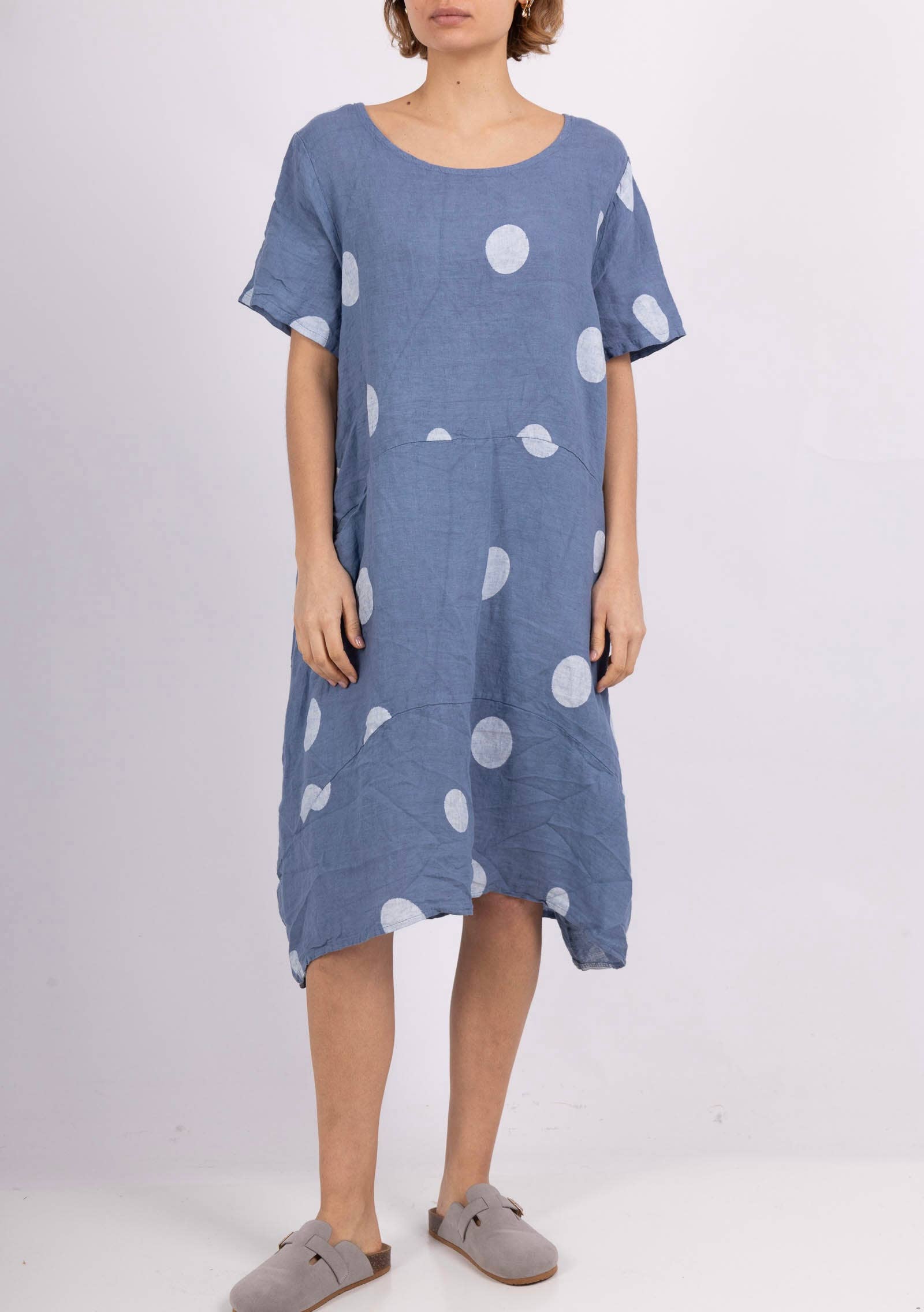 LINEN & COTTON HOUSE - Wholesale Dress - Women's - LINEN DRESS. 17600 SPRING SUMMER CLOTHING35