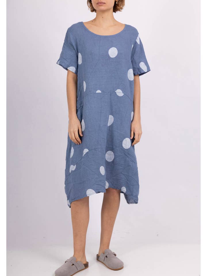 LINEN & COTTON HOUSE - Wholesale Dress - Women's - LINEN DRESS. 17600 SPRING SUMMER CLOTHING35