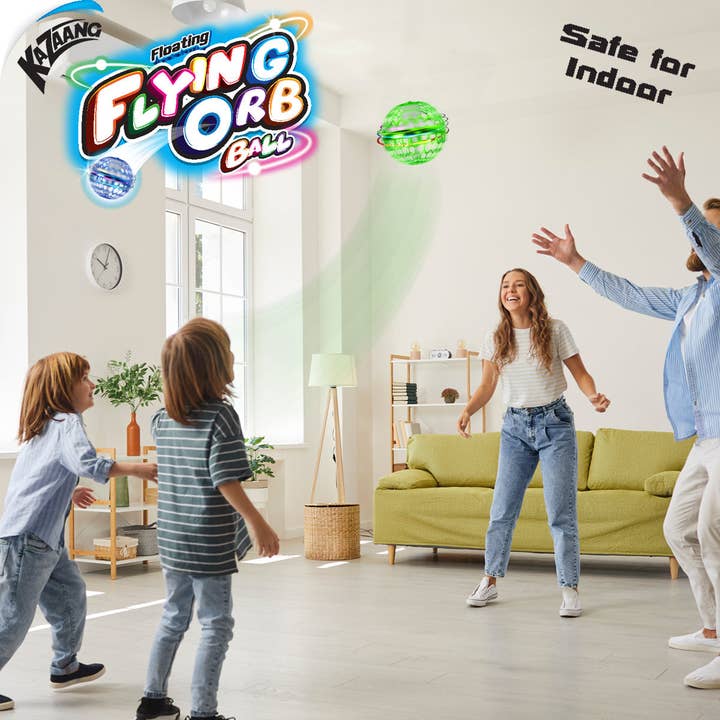 BMS Brands North America - Wholesale Light-Up Toy - Kids & Baby - Floating Flying Orb Ball - Green3