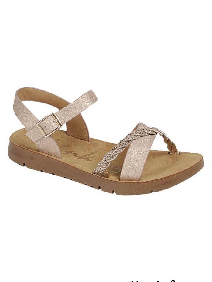 Infants Ankle Strap Sandal Shoes FL-REFORM-72KA for wholesale by FASHION EMPORIO