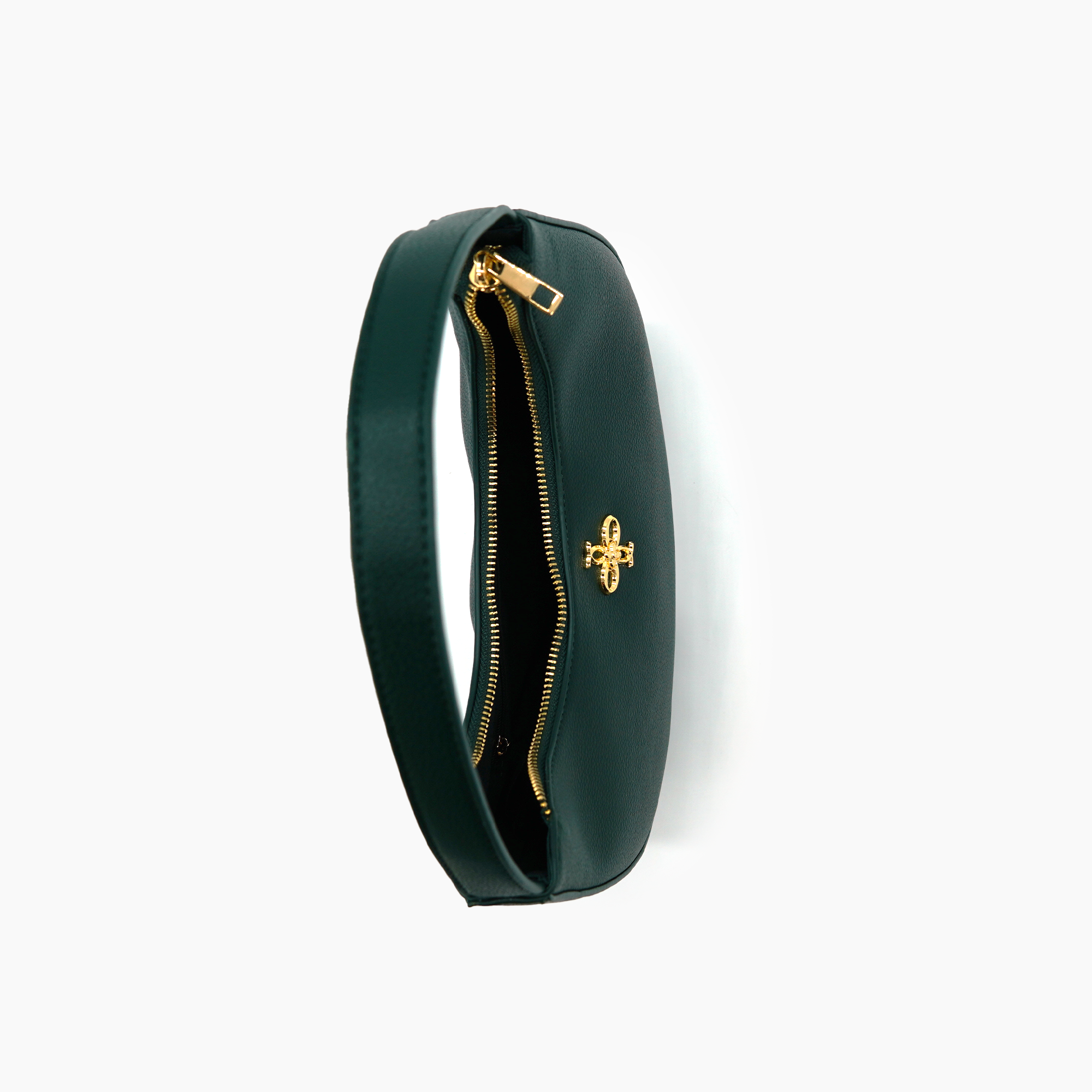 Like Dreams – wholesale Väska med handtag – Dam – Läder Innerficka med Dragkedja Noemie Halvmåne Axelväska4