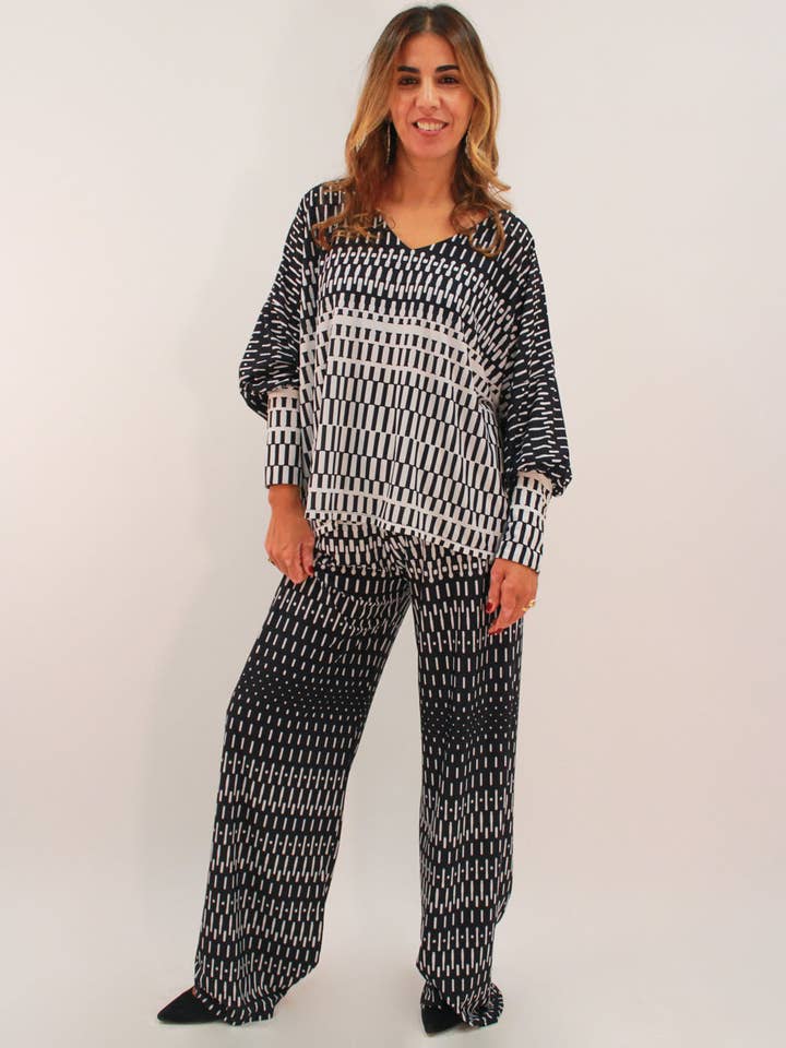 Standaard Zwart-Wit Set voor wholesale door Top Fashion