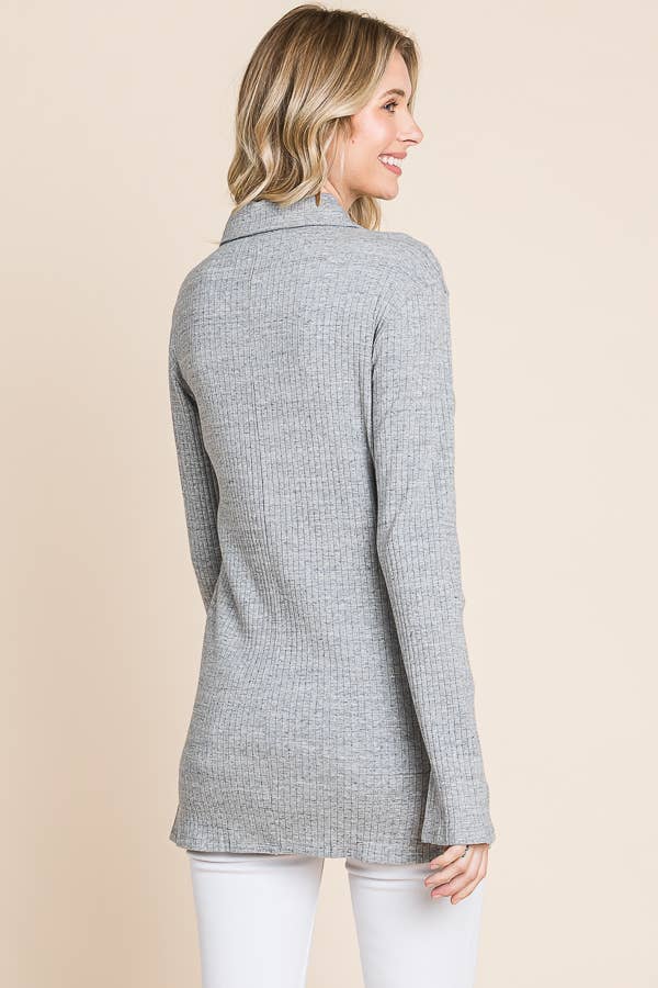 Culture Code – Engroshandel Strikket top - Dame – CRT1111L - SKJORTE MED KNAPPER14