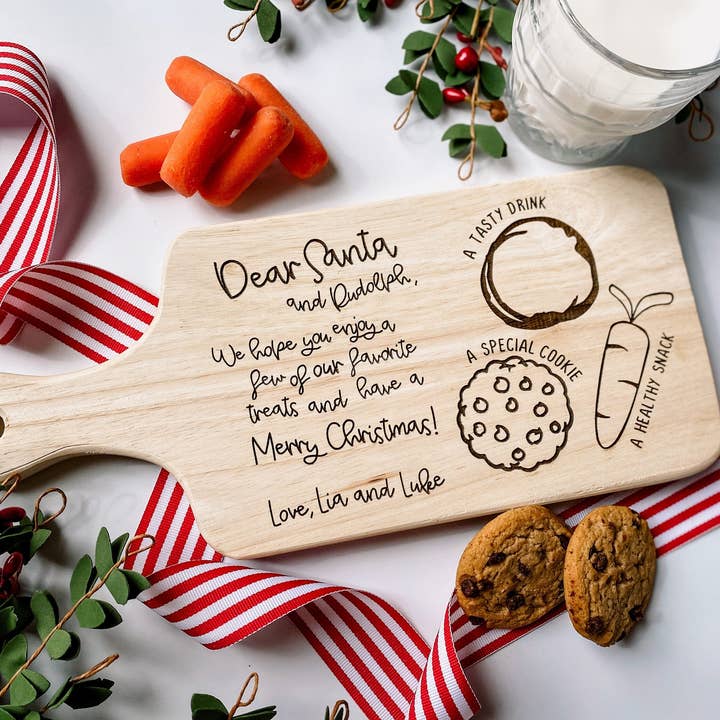 Simply Adoorable Designs - Wholesale Christmas Decoration - Cookies for Santa Tray
