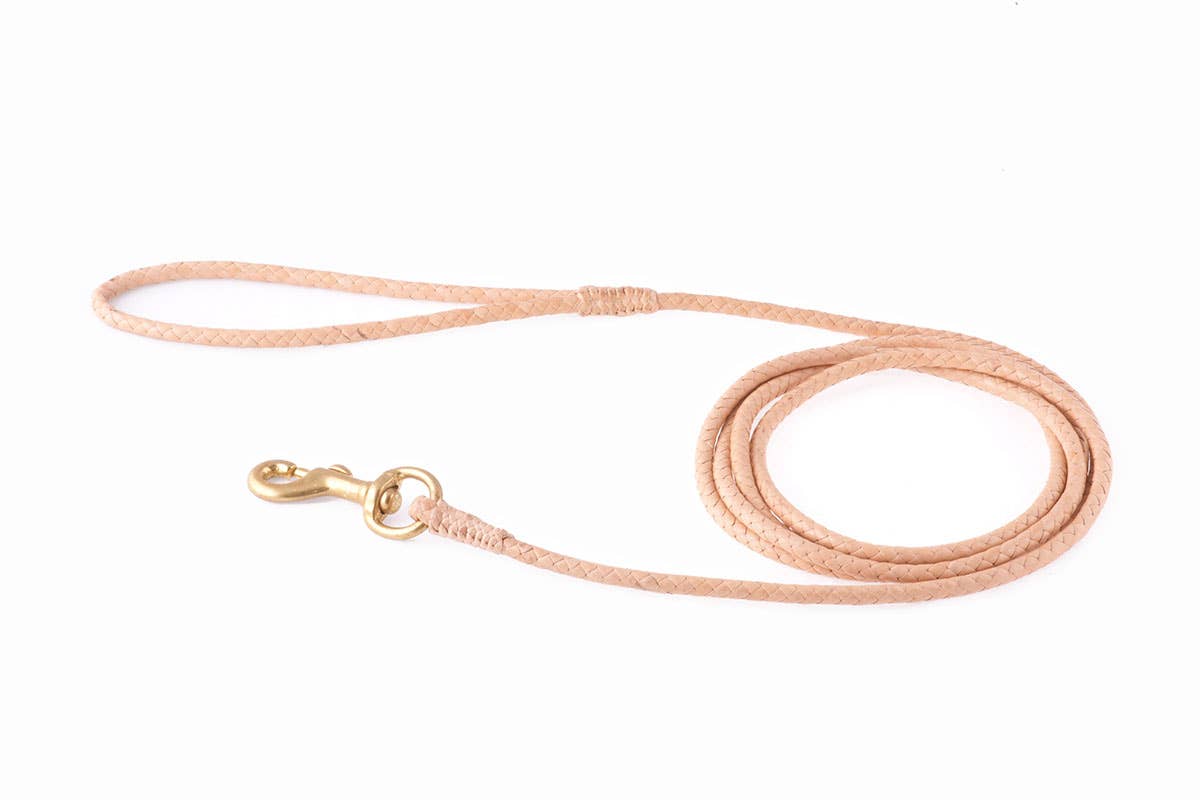 Alvalley - Wholesale Pet Leash - Dog - Braided Leather Snap Leads25