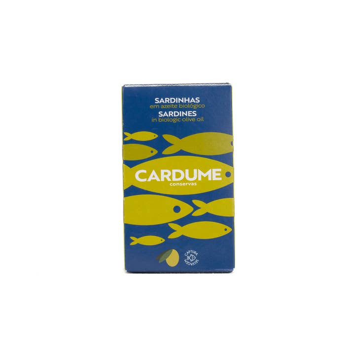 Sardines in Biological olive oil for wholesale by Conservas Cardume