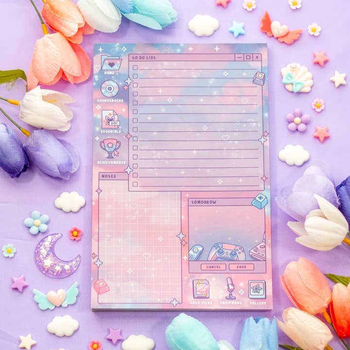 Game Time Planner Pad for wholesale by Unicorn Eclipse