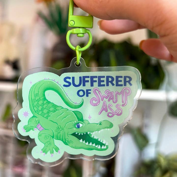 lu bremer design - Wholesale Keychain - Women's - sufferer of swamp ass keychain