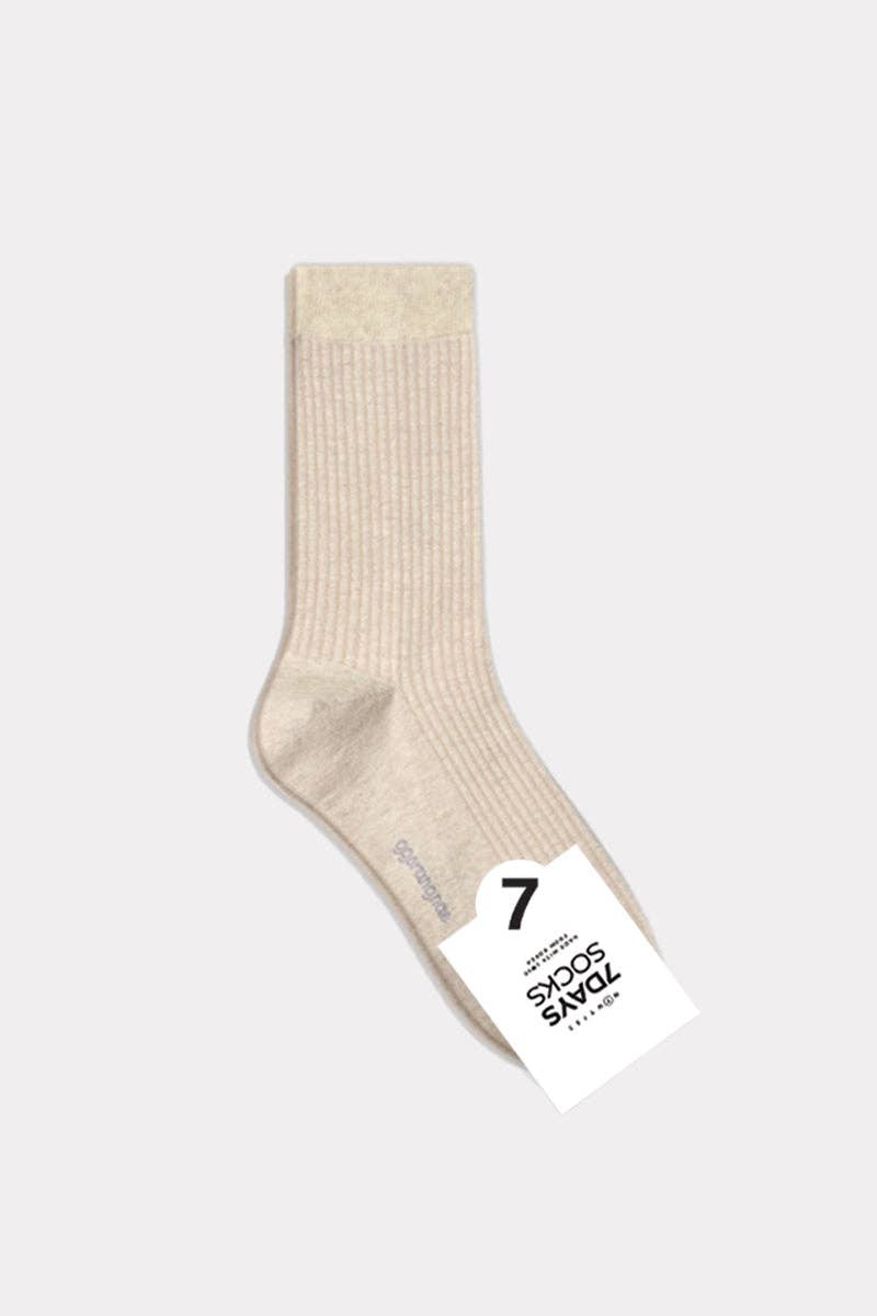 7DAYSSOCKS - Venta al por mayor Calcetines - Mujer - Calcetines con pliegues altos y cuello redondo para mujer5