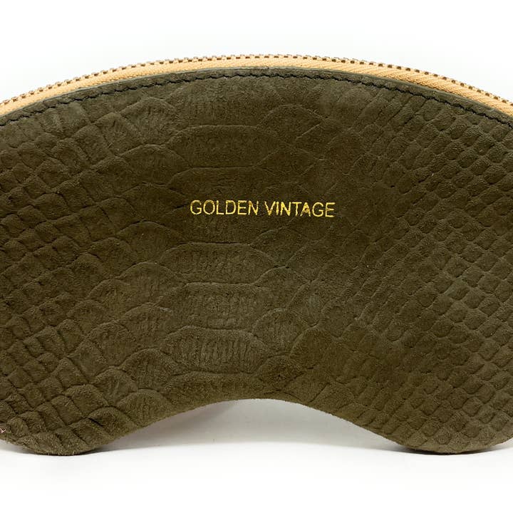 Khaki python for wholesale by GOLDEN VINTAGE