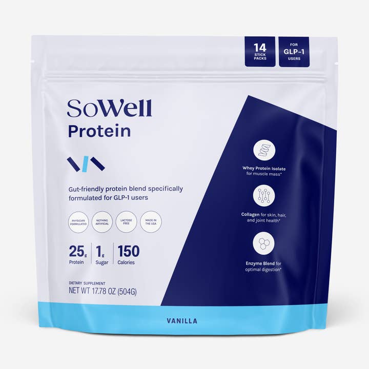 SoWell Protein for GLP-1 Users for wholesale by SoWell