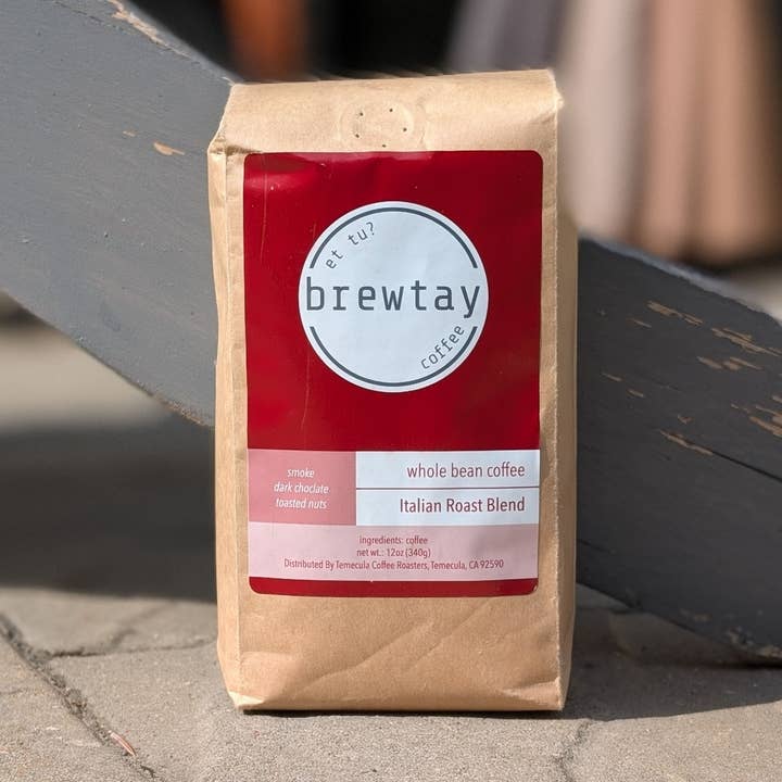 Italian Roast Blend Coffee for wholesale by Brewtay Coffee