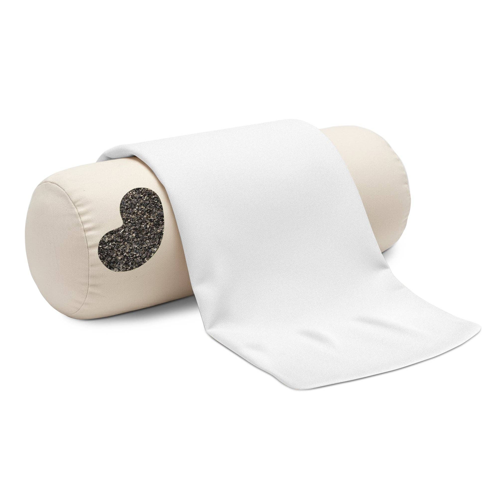 Bean Products - Vente Oreiller de spa/de thérapie - Coussin Neck Roll - Écorces de sarrasin ou de millet, Organic WheatDreamz5