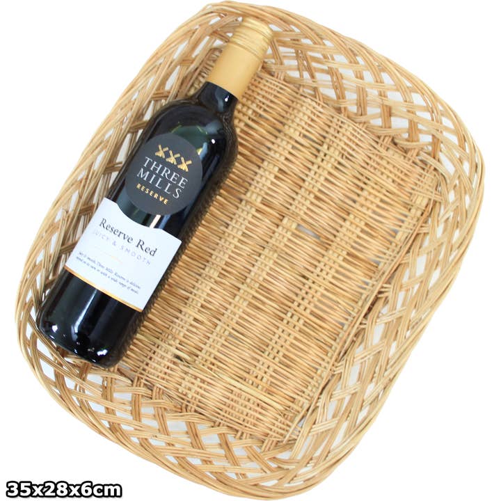 Candi Gifts – wholesale Basket – 10 x Lightweight Packing Trays, Wicker Gift Hamper Baskets6