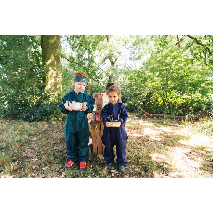 Muddy Puddles – wholesale Rain suit – Kids – Muddy Puddles Recycled Originals Waterproof Puddlesuit Green3