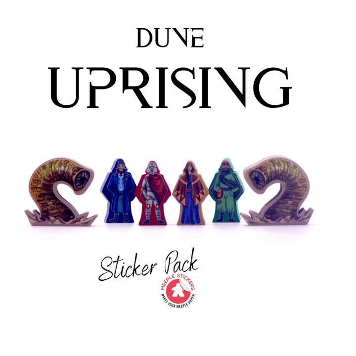 Meeple Stickers - Wholesale Board Game - Dune Imperium Uprising Sticker Set22