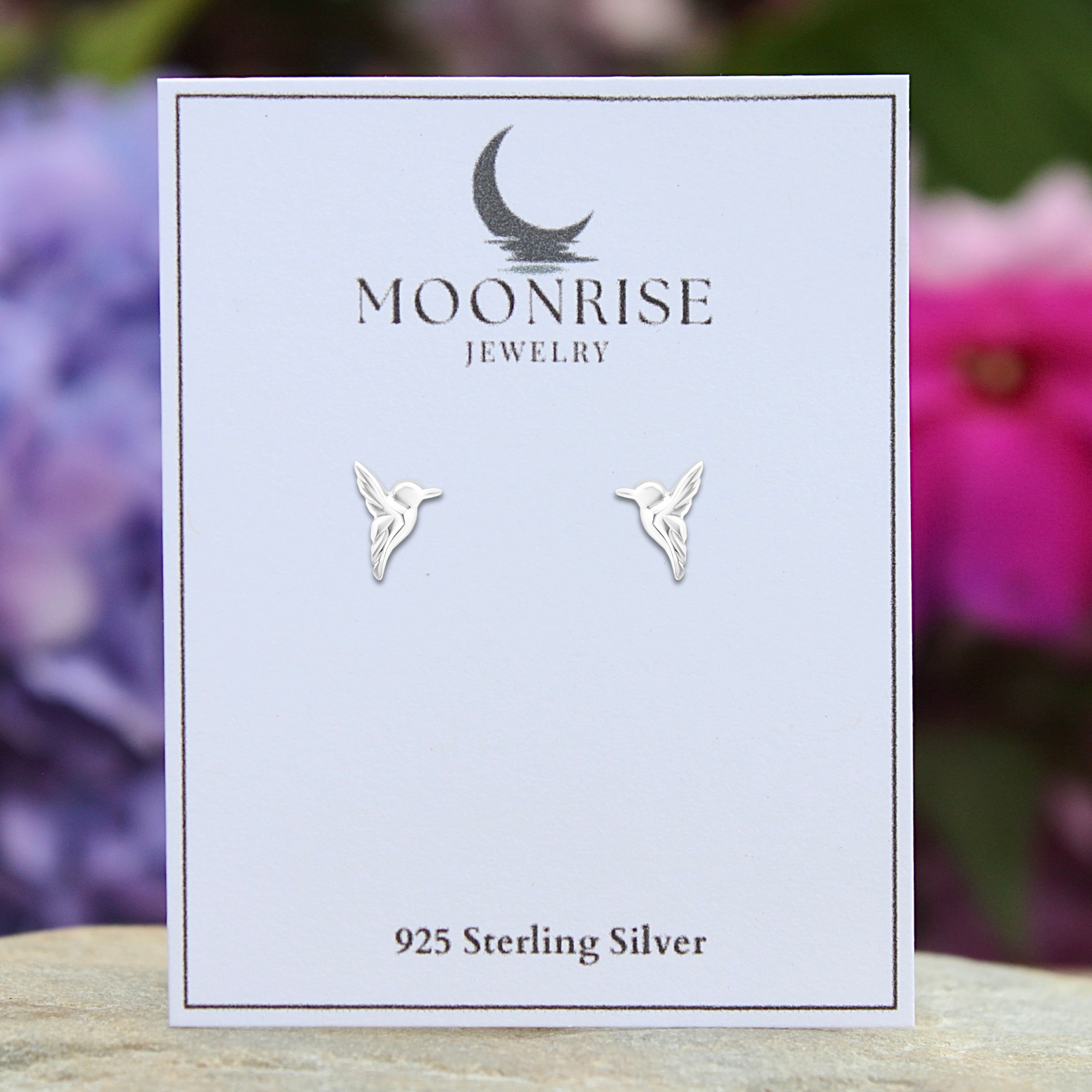 Moonrise Jewelry - Wholesale Stud/Post Earrings - E-141 Hummingbird Earrings2