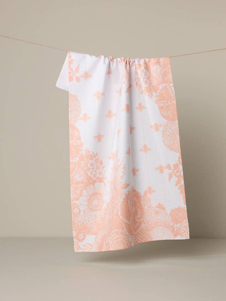 Abeilles Theedoek voor wholesale door Geometry