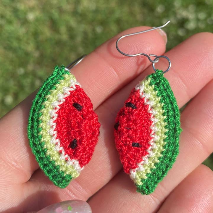 Vattenmelon Virka Dinglar för wholesale av Bird Nest Closet