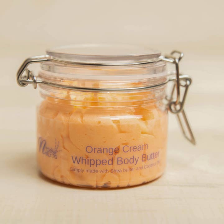 Creme de laranja com creme de manteiga corporal por atacado de Netta’s Naturals