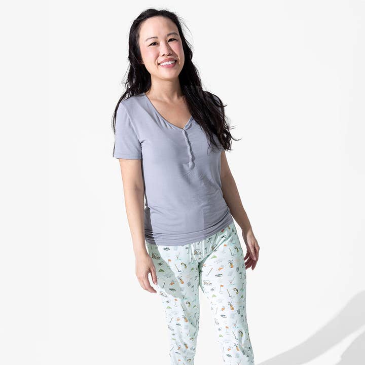 Golf Bamboo Damen-Pyjama-Set für den Großhandel von Bellabu Bear