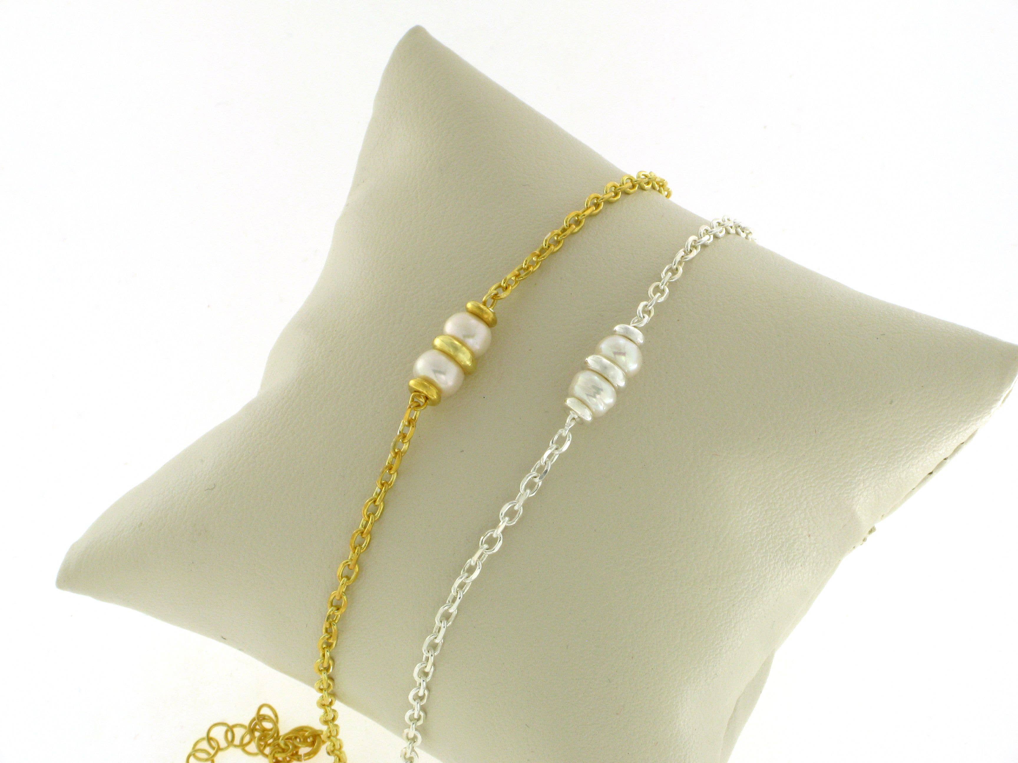 Yneda Jewels - Wholesale Beaded Bracelet - Pearls bracelet, silver 925 bracelet, wedding bracelet.4