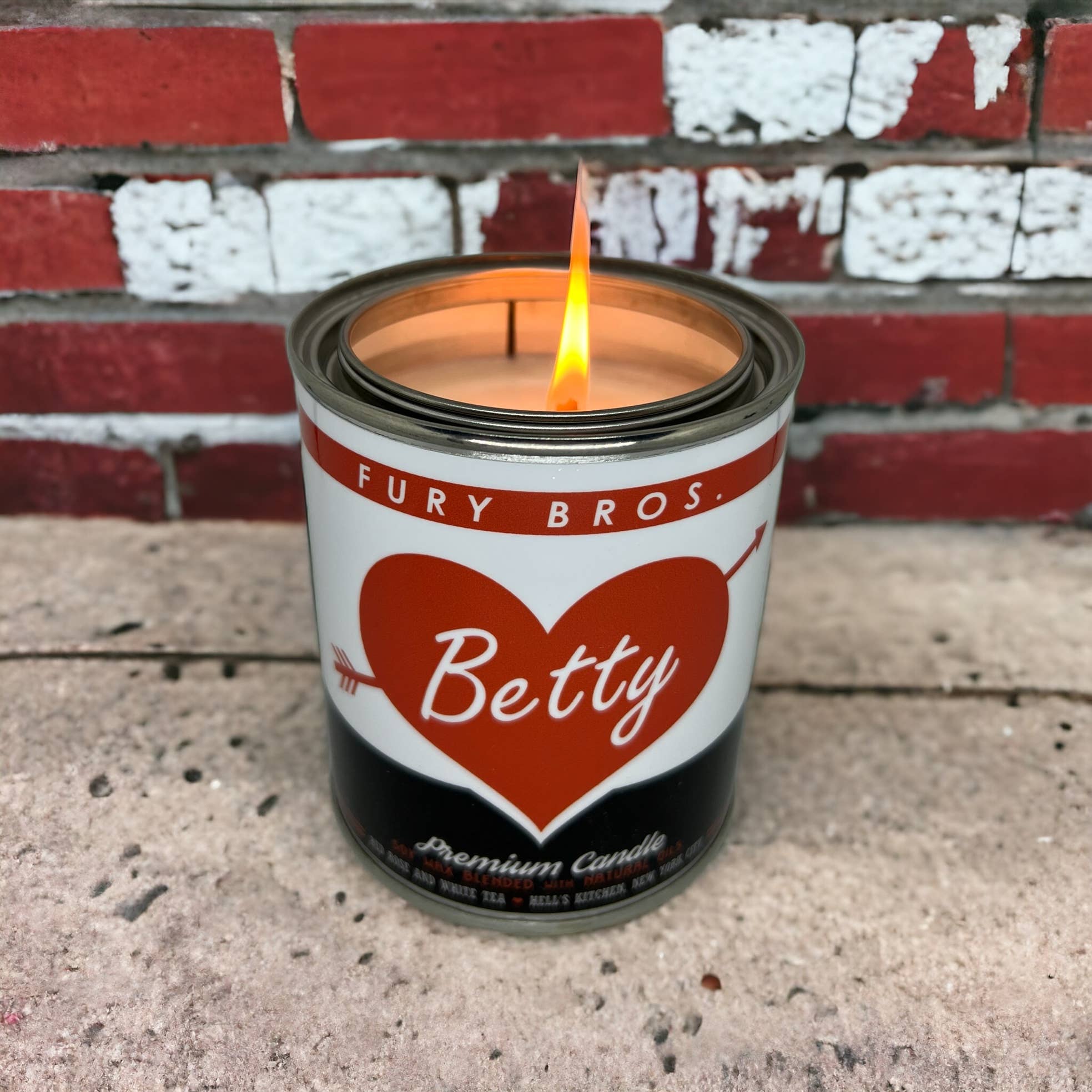 Fury Bros. - Wholesale Jar/Filled Candle - Betty Premium Candle 12.5oz4