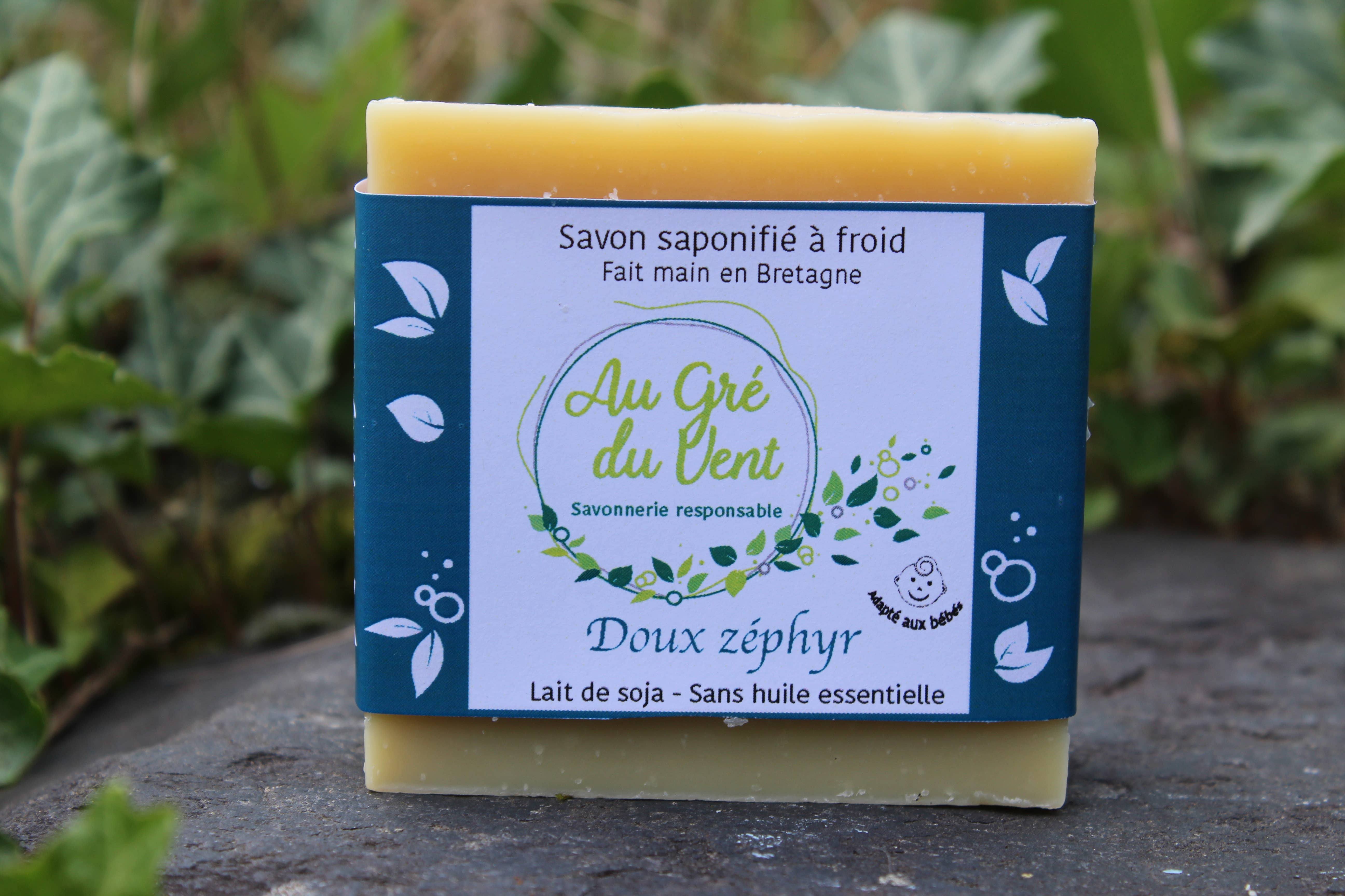 Savonnerie Au gré du vent - Wholesale Bar Soap - Cold saponified soap - Soft zephyr1