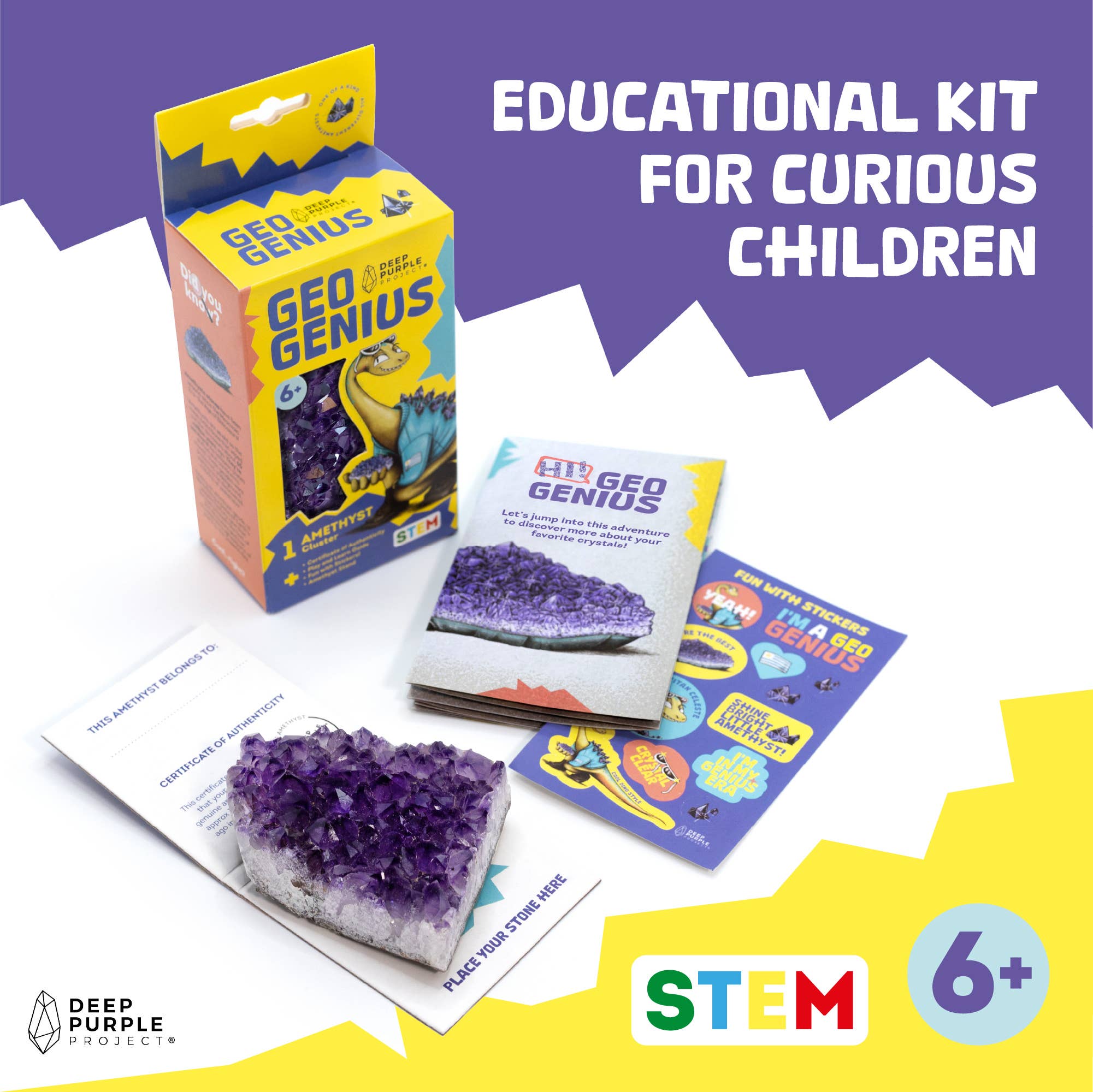 Deep Purple Project - Wholesale Brain Game - Kids - Amethyst Discovery Kit, STEM Kit for Kids12