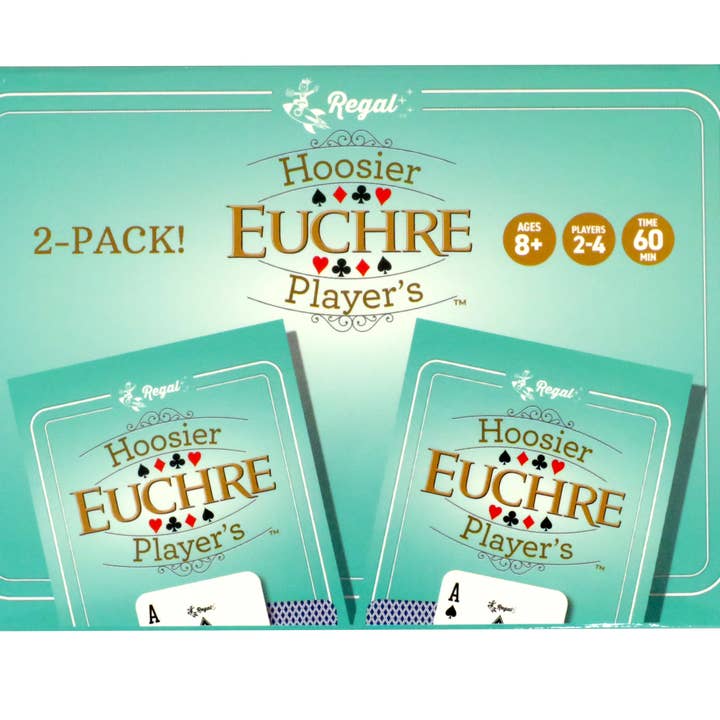 Regal Games - Wholesale Card Game - Regal Games Euchre Card Game - 6 Pack