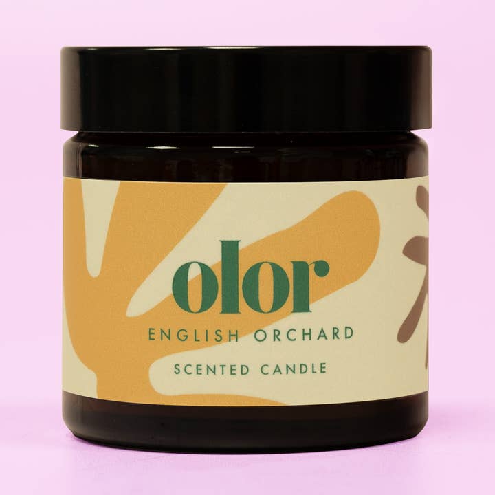 English Orchard Mini Jar Candle for wholesale by OLOR