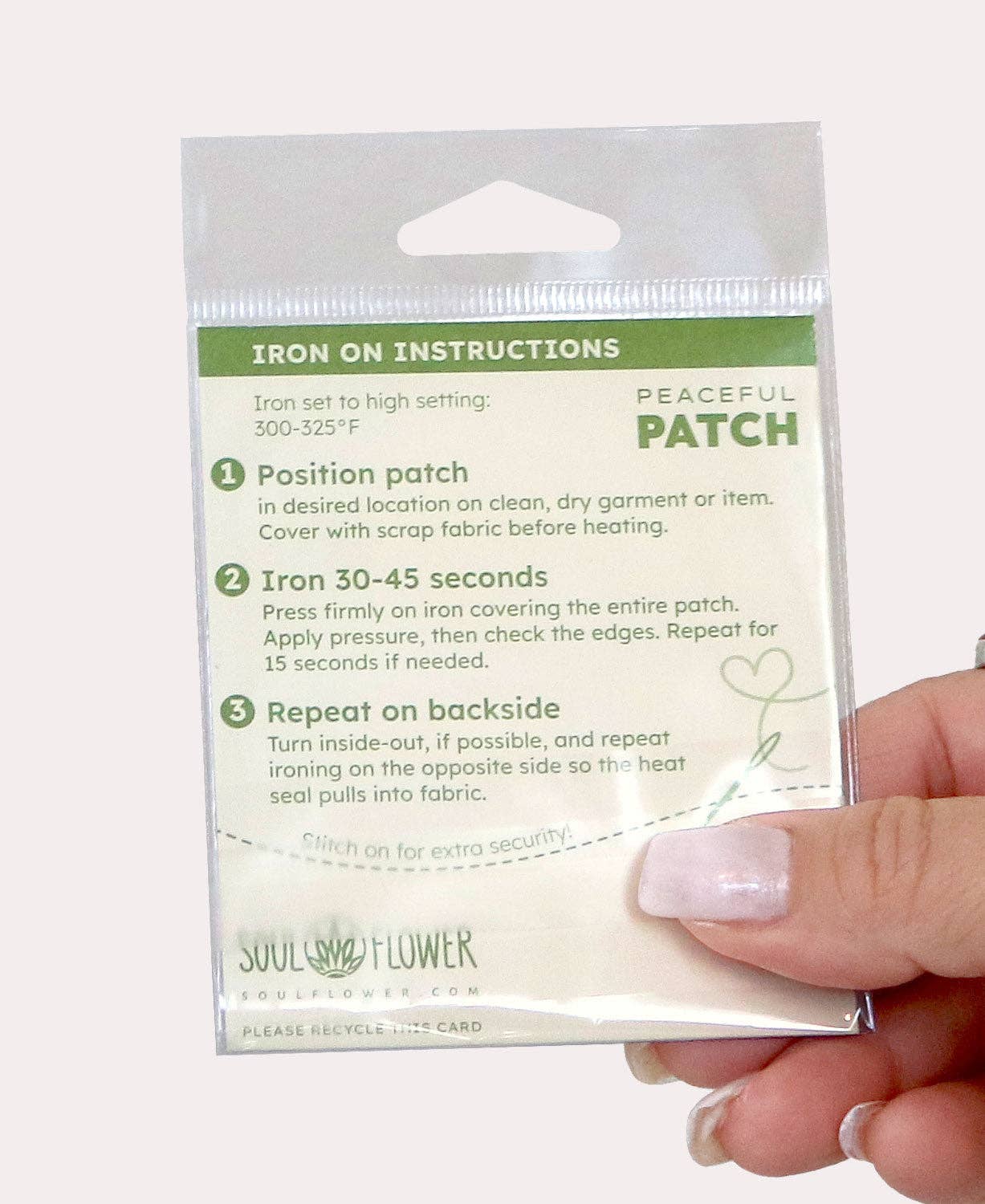 Soul Flower - Wholesale Patch - Take the Scenic Route Iron-On Patch3