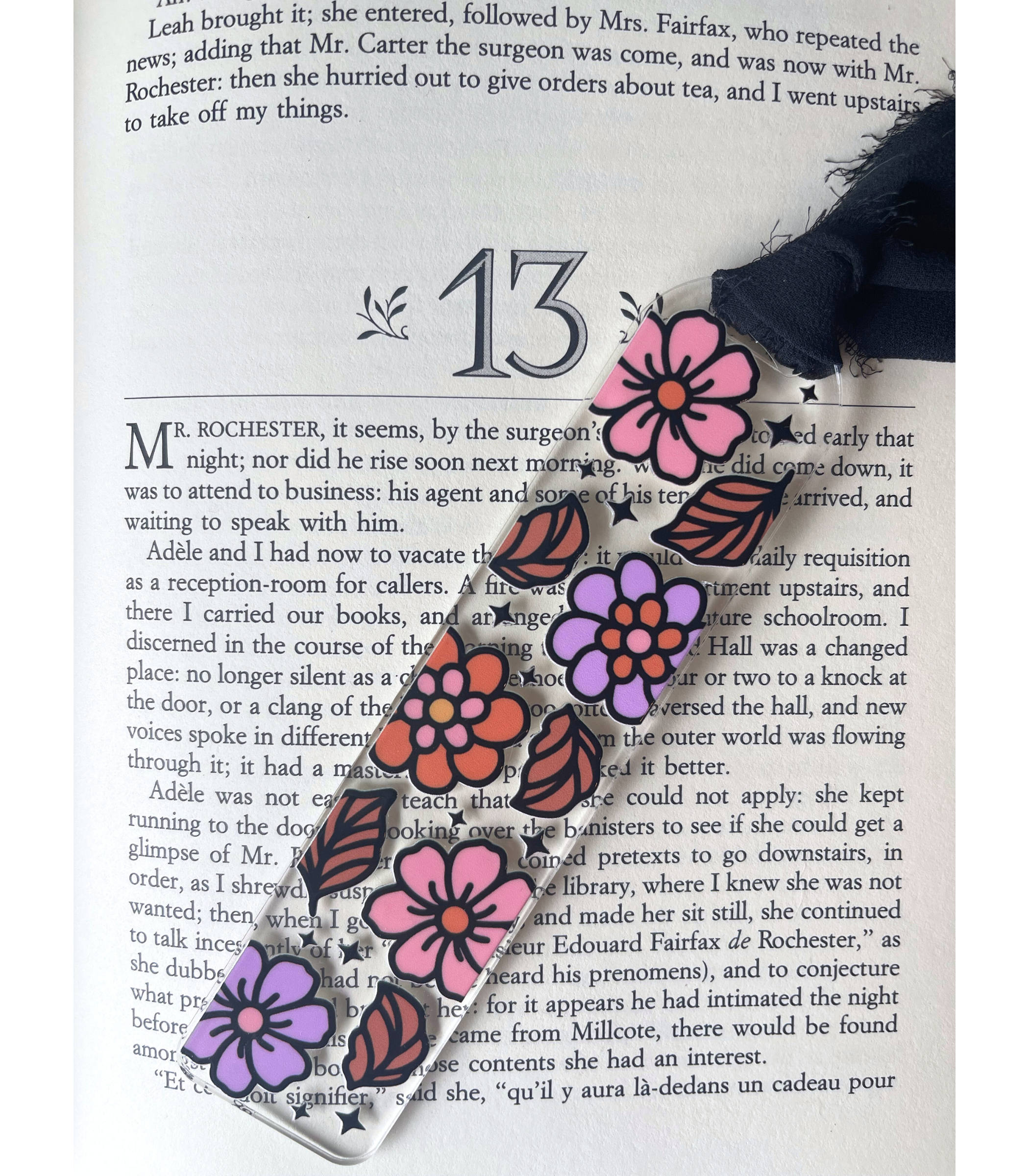 Typo Lettering Co - Wholesale Bookmark - Fall/Halloween acrylic bookmarks with ribbon1
