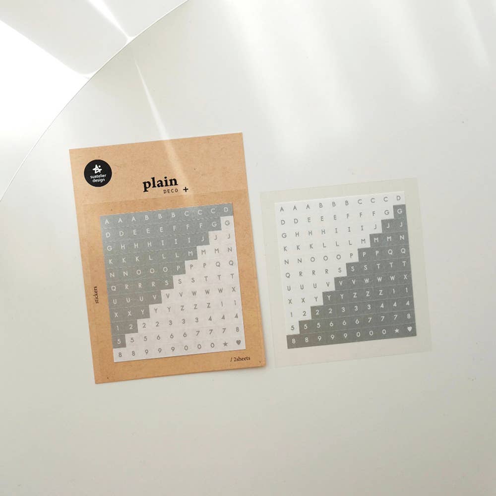 Suatelier Plain Deco Sticker - 30