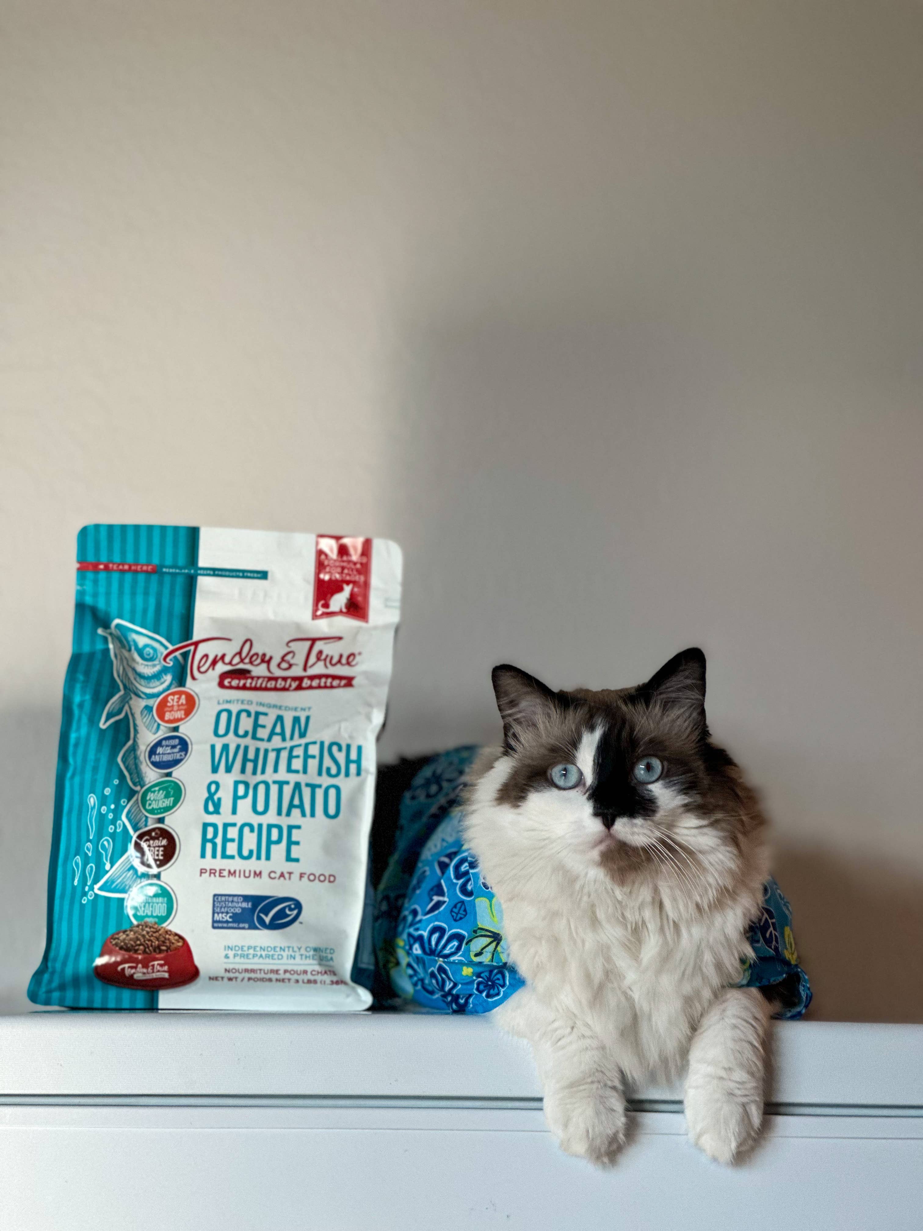 Tender & True Pet Nutrition - Vente Nourriture – chat - Recette de corégone et de pommes de terre Nourriture sèche pour chat4