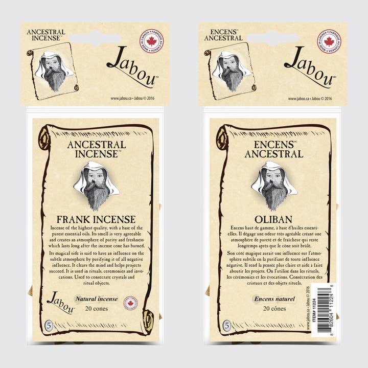 Ancestral #05 Frankincense Incense Cones for wholesale by NATURAL SCENTS