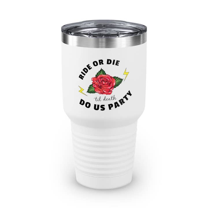 Becher aus Edelstahl, 30 Unzen, lustige Braut-Bachelorette-Festlichkeiten, Illustration, Sprüche, urkomisch für den Großhandel von Teegarb LLC