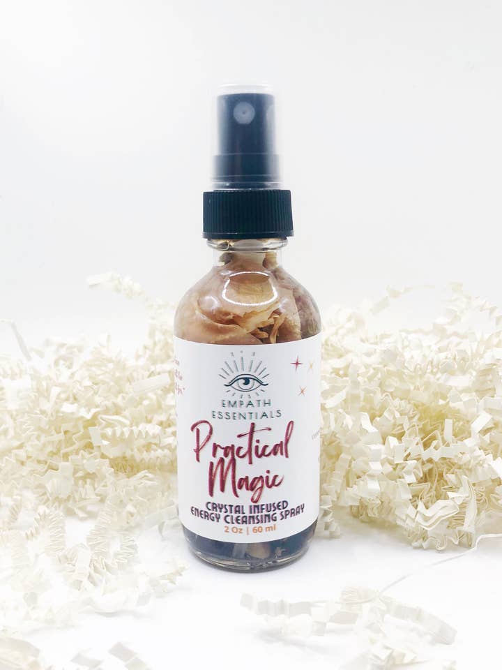 Praktisk magiska kristall infunderas energi rengöring Spray för wholesale av Empath Essentials