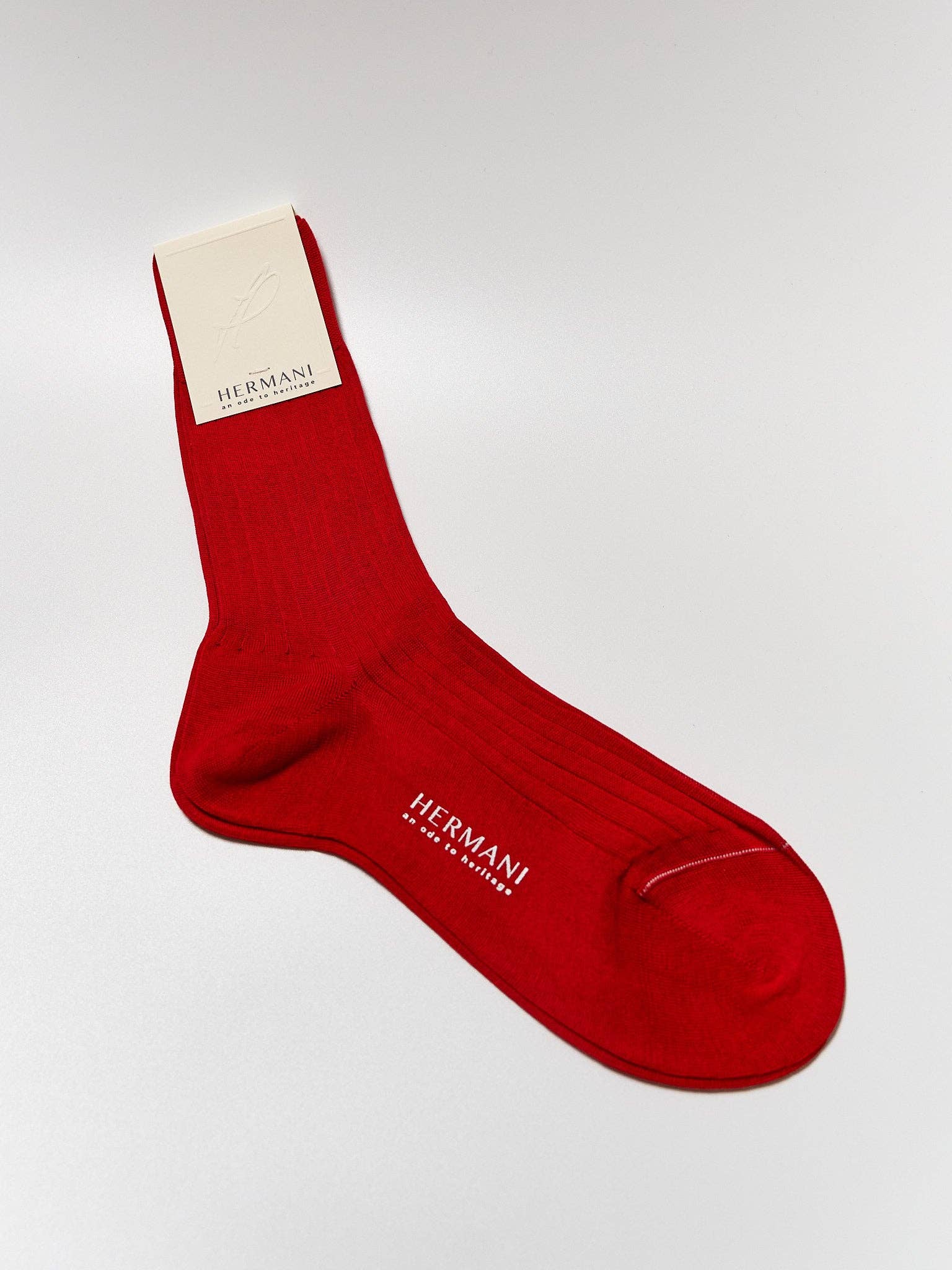 Hermani Heritage – wholesale Socks – Women's – Donna Filo di Scozia Cotton - Scarlatto4