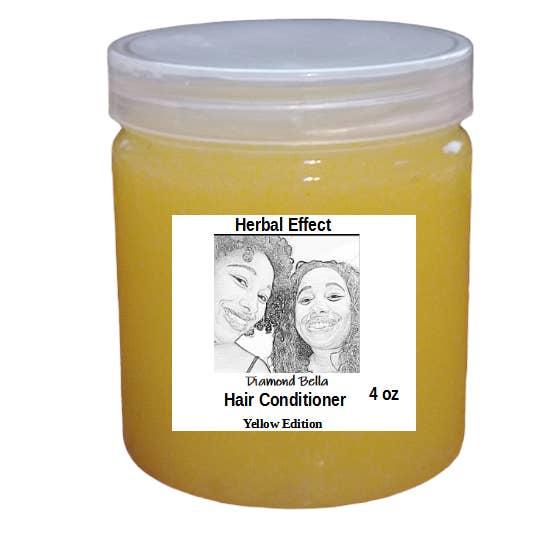 Revitalisant capillaire Herbal Effect 4 oz (édition jaune) pour la vente par Diamond Bella