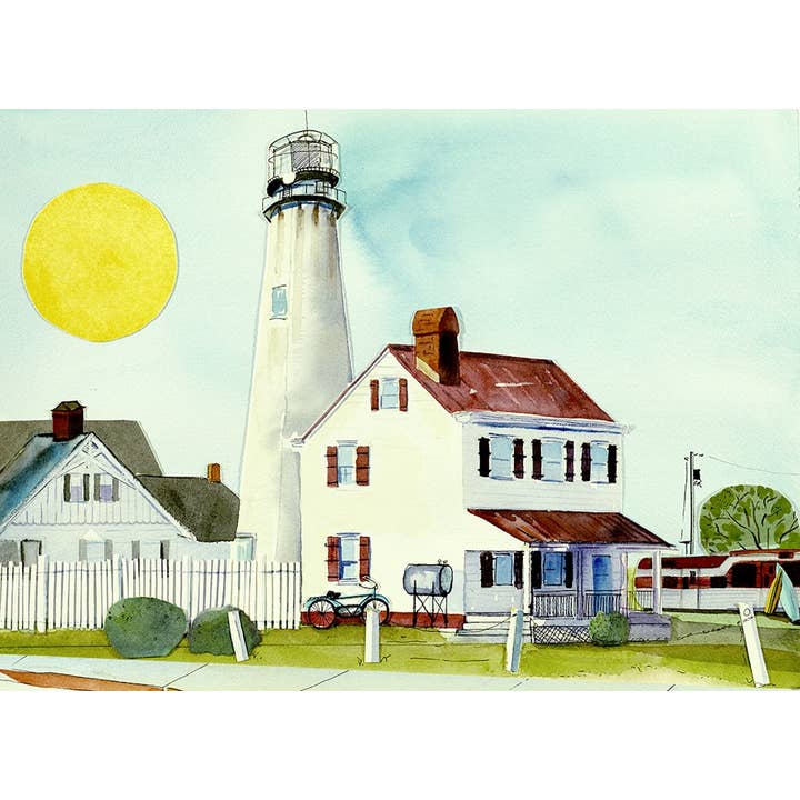 Fenwick Lighthouse for wholesale by Liz Lind Editions