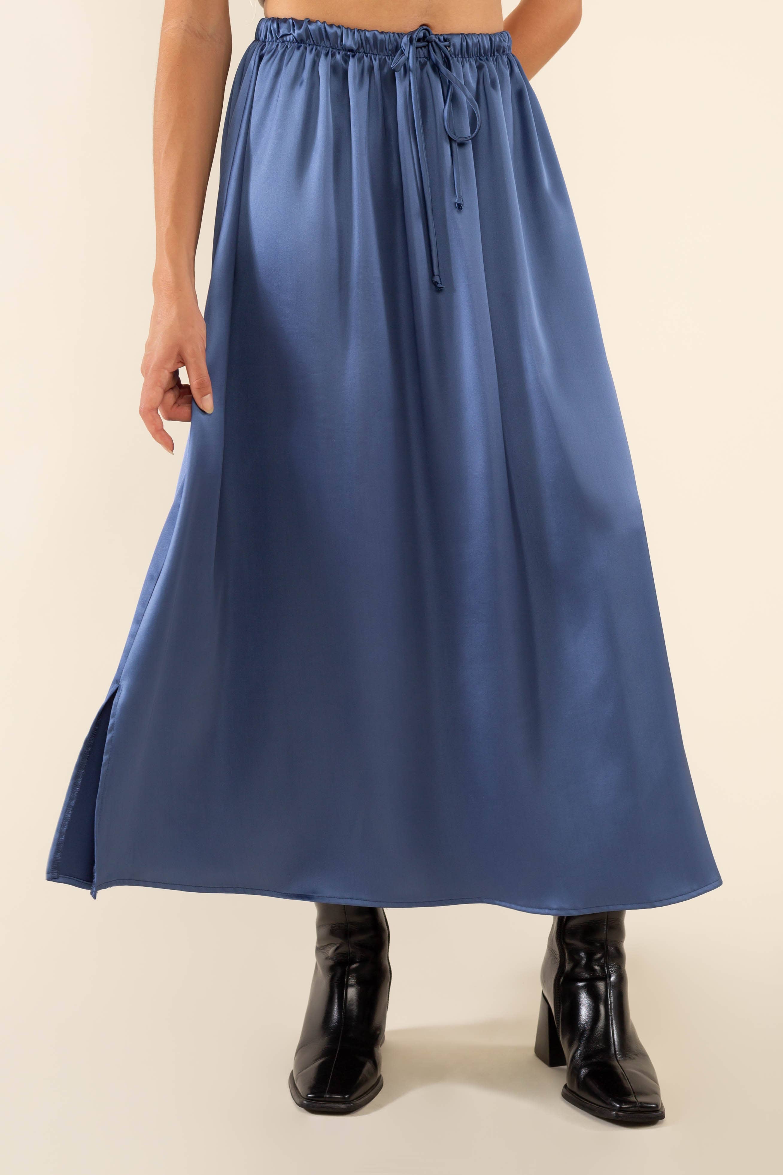 NLT - Wholesale Skirt - Women's - Brent Satin Skirt6