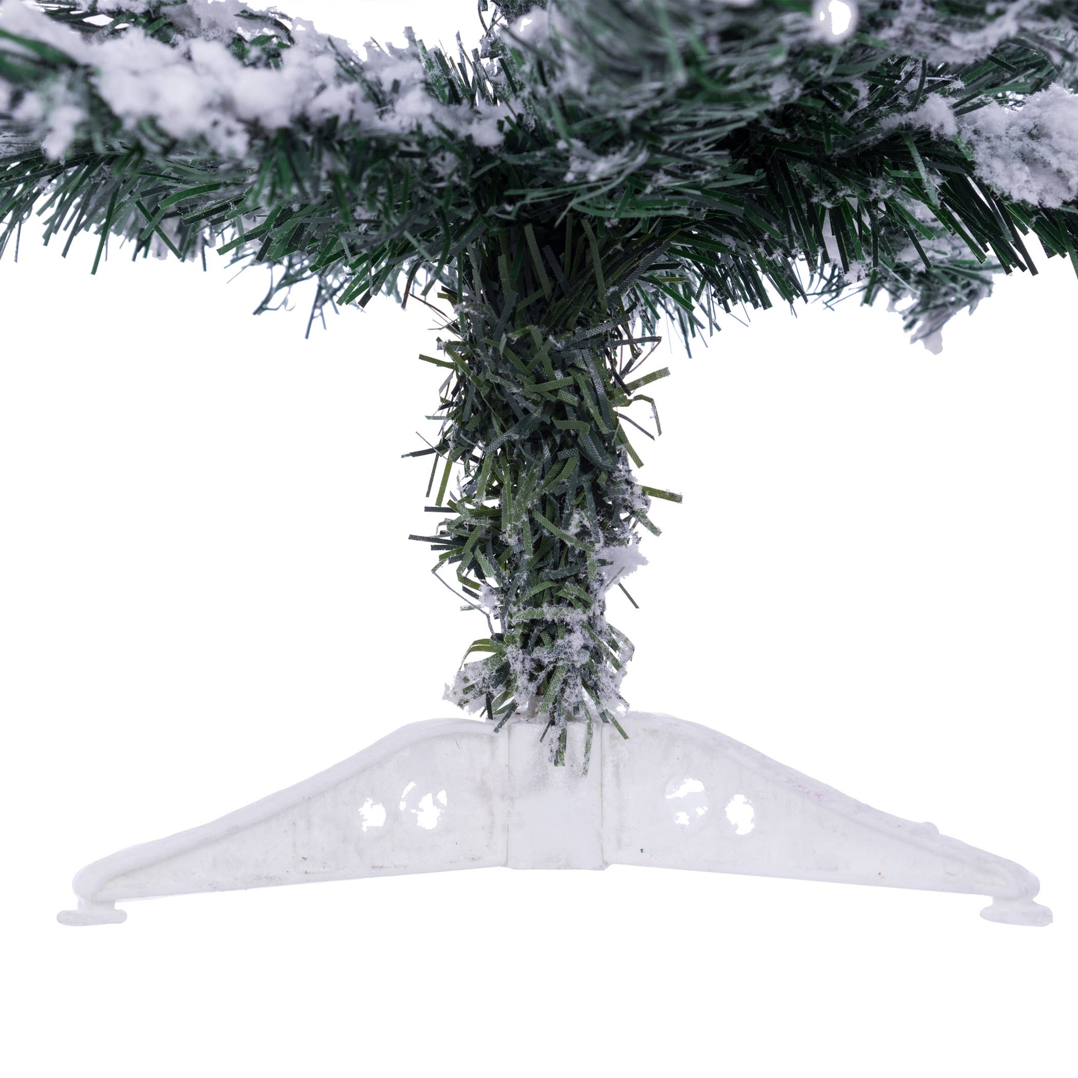 Green 2' Snow Flocked Tabletop Christmas Tree for wholesale on Faire3