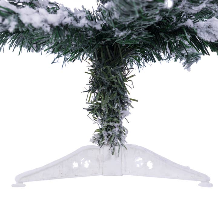 Green 2' Snow Flocked Tabletop Christmas Tree for wholesale on Faire3