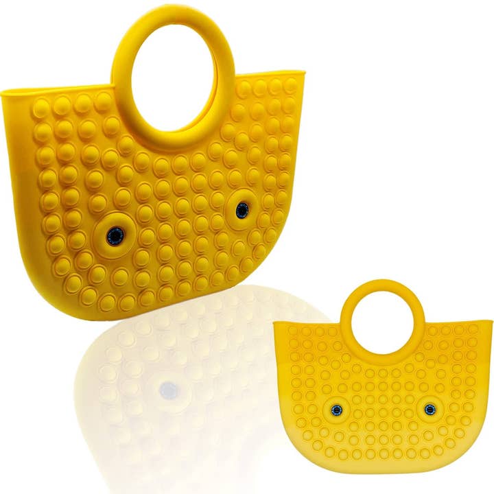 JSBlueRidge Toys - Venta al por mayor Bolsa de asa- Mujer - Bolsas de mano Pop It Fidget de uso múltiple para mujeres - Surtido al por mayor